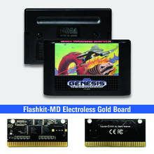 Набор для видеоигр Bio-Danger Battle-USA, MD, золото схема на основе печатной платы, для Sega Genesis Megadrive 2024 - купить недорого