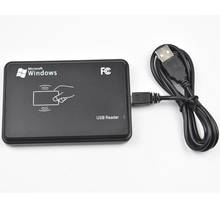 13.56MHz Black USB Proximity Sensor Smart Rfid NFC Card Reader No Need Driver 2024 - buy cheap