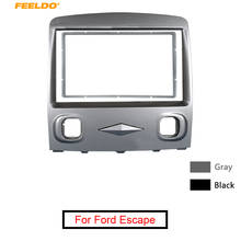 FEELDO estéreo de coche Marco de salpicadero para Radio para Ford Escape 08-10 Mazda Tribute 06-08 2DIN estéreo placa de interfaz Panel Dash #5012 2024 - compra barato