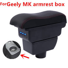For Geely MK armrest box central Store content box cup holder ashtray car-styling products interior accessory part 2024 - buy cheap