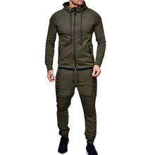 Tracksuit Men Sport Suit Running Gym Clothing Casual Hoodies Tracksuit Set Men Zipper Sweatshirt+pant Jogger Suit Chandal Hombre 2024 - buy cheap