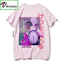 Vaporwave-Camiseta de moda Harajuk Sad Girl para hombre, camisa Retro de Anime, camiseta de estética japonesa, camiseta sexy 2024 - compra barato