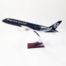 1/145 Scale Boeing B787 43cm Airplane Dreamliner Aircraft New Zealand Airlines Model With Base Diecast Plastic Resin Plane 2024 - buy cheap