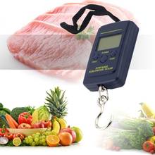 Top Quality 40kgx10g Portable Mini Electronic Digital Scale Hanging Fishing Hook Pocket Weighing Scale the Balance of Kitchen 2024 - buy cheap