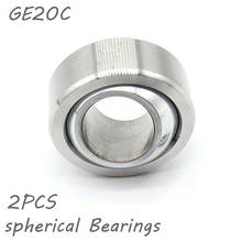 2PCS GE20C Spherical Bushing Plain Bearing for 20mm guide 2024 - buy cheap