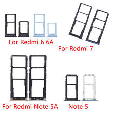 Adaptador de soporte de tarjeta SIM para Xiaomi Redmi 7, 6, 6A, Note 5A, 10 Uds. 2024 - compra barato