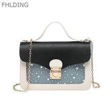 Fashion Women Small Mini Square Pack Shoulder Bag new Sequin Designer Messenger Crossbody Bags Clutch Wallet Handbag 2024 - buy cheap