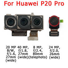 Original frente e traseira câmera traseira para huawei p20 pro p20pro principal frente módulo de câmera flex peças reposição 2024 - compre barato