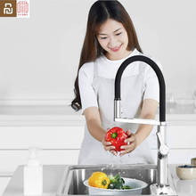 Youpin Dabai U-Yue кухонный интеллектуальный датчик переключатель кран 300 вращающаяся рукоятка универсальная трубка водопроводный кухонный водопроводный кран 2024 - купить недорого