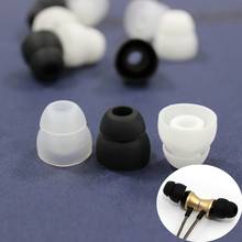 5Pairs Two Layer Silicone Earbud Eartips Cushions Earphone Replacement Covers Eart Gels Headphone Ear pads 2024 - buy cheap