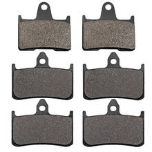 Yerbay Motorcycle Parts Front and Rear Brake Pads For Honda CB1300 CB 1300 DCV/DCW/DCX/DCY 1997 1998 1999 2000 2024 - buy cheap