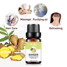 Mishiu Ginger Essential Oil Aromatherapy Diffuser Humidifier Eucalyptus Jasmine Ylang Ylang Sandalwood Vanilla Massage Oil 10ML 2024 - buy cheap