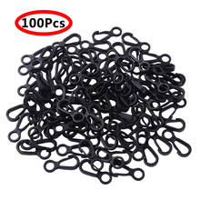 10-100PCS Plastic Flag Pole Clip Hooks Water Resistant Durable O-Ring Bulb Clips for Bag Belts Straps Clasp Package Accessories 2024 - buy cheap