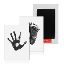 Baby Care Non-Toxic Baby Handprint Footprint Imprint Kit Baby Souvenirs Casting Newborn Footprint Ink Pad Infant Clay Toy Gifts 2024 - buy cheap