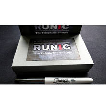 RUNIC by Jimmy Strange (Gimmick and Online Instruction) Card Magic Tricks Close up Magic Illusions Ghost Card Box Magician Fun 2024 - buy cheap
