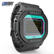 LOKMAT MK22 Smart Watch Fitness  BT Smart Men Watch Sport Pedometer Water Resistance smart bracelet For iOS Android Phone 2024 - buy cheap