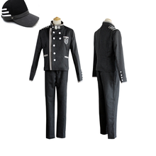 Danganronpa V3 Killing Harmony Saihara Shuichi Super Detective Cosplay Costume+hat 2024 - buy cheap
