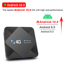 ТВ-приставка Android TV Box, Android 10, 4 ГБ, 32 ГБ, 64 ГБ, 6K, H.265, 3D видео, 2,4 ГГц, 5 ГГц, Wi-Fi, Bluetooth, Smart TV Box 2024 - купить недорого