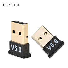 USB Bluetooth 5,0 адаптер HUASIFEI, передатчик Bluetooth, аудиоприемник Bluetooth, беспроводной USB адаптер для компьютера 2024 - купить недорого