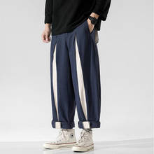 Men Streetwear Cargo Pants 2020 Autumn Hip Hop Joggers Pants Overalls Black Fashions Baggy Pockets Trousers Men Dropshipping 2024 - buy cheap
