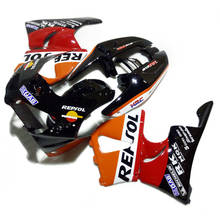 Carenados de plata naranja para HONDA, CBR900RR 919 1998 1999, kit de carenado, cbr 900rr 98 99 CN02 2024 - compra barato