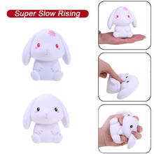 Cute Toys Furry Squishies Squeeze Squishies Adorable Rabbit Slow Rising Cream Squeeze Scented Stress Relief Toys Relax Mood 2024 - buy cheap