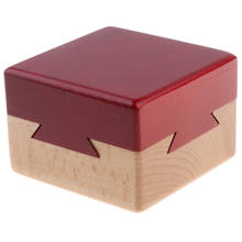 Luban Lock-Juego de rompecabezas de caja mágica de madera para niños y adultos, juguete educativo de entrenamiento del cerebro 2024 - compra barato