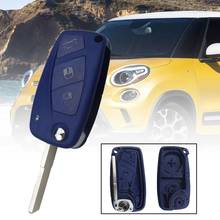 3 Button-s Remote Flip Car Key Fob Shell Case for Fiat Grande Punto Stilo Panda Remote Flip Car Key Fob Shell CaseRemote Flip Ca 2024 - buy cheap