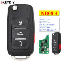 KEYDIY 4 Button Multi-functional Remote Control NB08-3+1 NB08-4 NB Series Universal for KD900 URG200 KD-X2 all functions in one 2024 - buy cheap