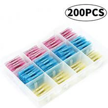 200/100pcsHeat Shrink Connectors Waterproof Solder Wire Connectors & Heat Shrink Butt Crimp Connectors - Electrical Conne 2024 - buy cheap