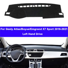 Cubierta para salpicadero de coche, alfombra para Geely Atlas Boyue Emgrand X7 Sport 2016-2021, Protector de consola central, parasol 2024 - compra barato