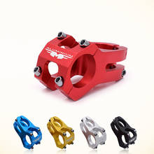 Haste de bicicleta mtb, peças de liga de alumínio cnc 31.8mm, hastes de ciclismo, guidão xc am mtb