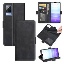 Case For vivo S9 Leather Wallet Flip Cover Vintage Magnet Phone Case For vivo S9 Coque 2024 - buy cheap