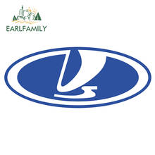 EARLFAMILY 13cm x 5.6cm for Lada Logo Vinyl Car Stickers Window Trunk Waterproof Decal Graphics Body for Car Camper Decoration 2024 - buy cheap