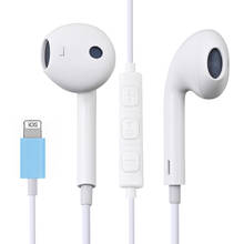 Wire Earbuds For IPhone SE 2020 Stereo Earphone with Microphone Bluetooth Earphone for IPhone 7 8 Plus X XR XS Max 11 Headset 2024 - buy cheap