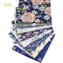 Série rica em flor, tecido de algodão de sarja impressa, para costura diy estofando bebê & roupa de cama das crianças material 2024 - compre barato