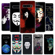 V for Vendetta», «Череп» чехол для телефона для samsung Galaxy A50 A70 A10 A20E A51 A71 M30S A30 A40 A30s A50s A6 A7 A8 A9 Plus + Coque 2024 - купить недорого