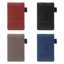 Pocket A7 Notebook Leather Cover Notepad Memo Diary Planner With Calculator Business Work Office Supplies DXAB 2024 - buy cheap