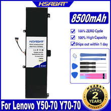 HSABAT L13M4P02 8500mAh Laptop Battery for Lenovo Y50-70 Y70-70 Y70 121500250 L13N4P01 Batteries 2024 - buy cheap