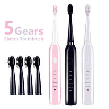 Powerful Ultrasonic Sonic Electric Toothbrush USB Charge Rechargeable Tooth Brushes Washable Electronic Whitening Teeth Brush 2024 - buy cheap