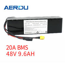 AERDU 48V 13S3P 9.6Ah Lithium ion Battery Pack For 54.6V E-bike Electric bicycle Scooter with 20A discharge BMS 2024 - buy cheap