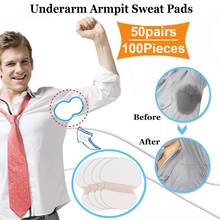 100/200pcs Underarm Clothing Armpit Sweat Pads from Absorbing Pads Female Deodorant Anti Armpits Linings Disposable Stickers 2024 - buy cheap