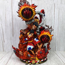 50cm One Piece 2 In One Battle Form Luffy Gear 4 Bound Full-length Statue PVC Desk Decoration Collection Model Toys 2024 - buy cheap