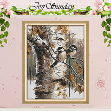 Birds Patterns Counted Cross Stitch 11CT 14CT Cross Stitch Sets Wholesale animals Cross-stitch Kits Embroidery Needlework 2024 - buy cheap