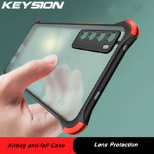 KEYSION estuche mate para Realme 8 5G 8 Pro 7 GT Neo C25 C21 C20 C15 C11 transparente a prueba de golpes a prueba de la cubierta del teléfono para OPPO A94 A74 A54 A73 A93 2024 - compra barato