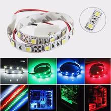 25CM  SMD 5050 Non-Waterproof LED Flexible Strip Light PC Computer Case Adhesive Lamp 12V 2024 - buy cheap