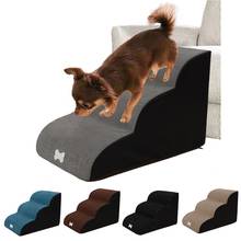 Pet Step 3 Steps Stairs For Small Dog Cat Dog House Pet Ramp Ladder Anti-slip Removable Dogs Bed Stairs Pet Supplies Pet Stairs 2024 - buy cheap