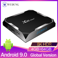 X96 Max plus TV Box Amlogic S905X3 Android 9.0 4G 32G 64G 8K 1080P HD Smart Media Player Set Top Box 2GB 16GB VS X96 Max 2024 - buy cheap