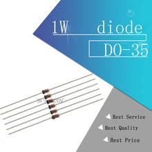 100pcs 1W   diode DO-35 1N4749A 24V 1N4748A 22V 1N4747A 20V 1N4746A 18V 1N4745A 16V 1N4744A 15V 1N4743A 13V 2024 - buy cheap