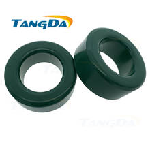 Изолированный зеленый ферритовый сердечник Tangda 63 38 25 мм, 63*38*25 мм, магнитное кольцо, магнитная катушка, индуктивность, помехи 2024 - купить недорого